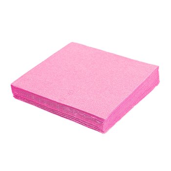 250 Stück Servietten 33 x 33 cm 1/4 Falz 3-lagig rosa